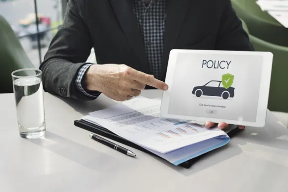 Business auto insurance reimbursement vehicle concept