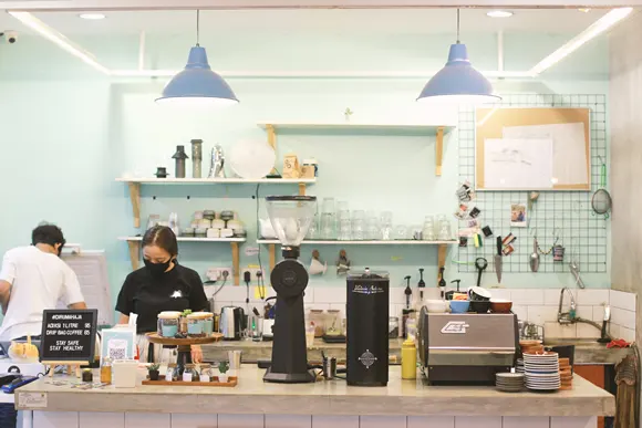 coffee shop counter